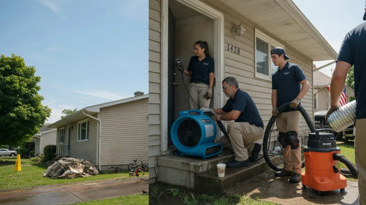 Water Damage Restoration in Potomac, IL near me